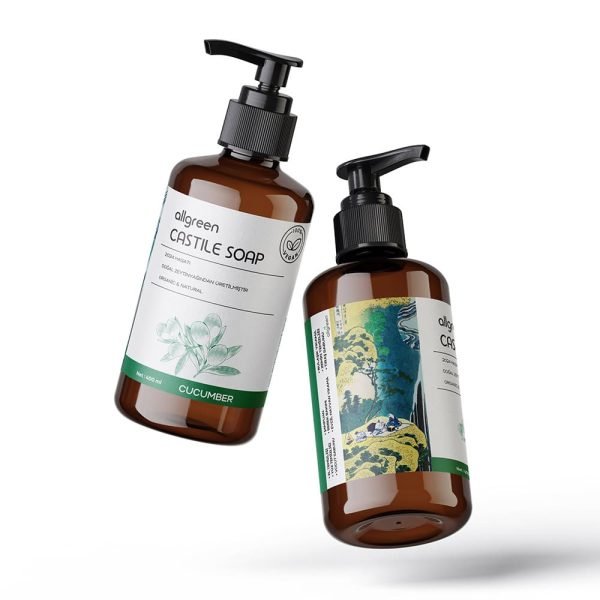 Salatalık ve Avokado Özlü Doğal Kastilya Sabunu – 300 ml